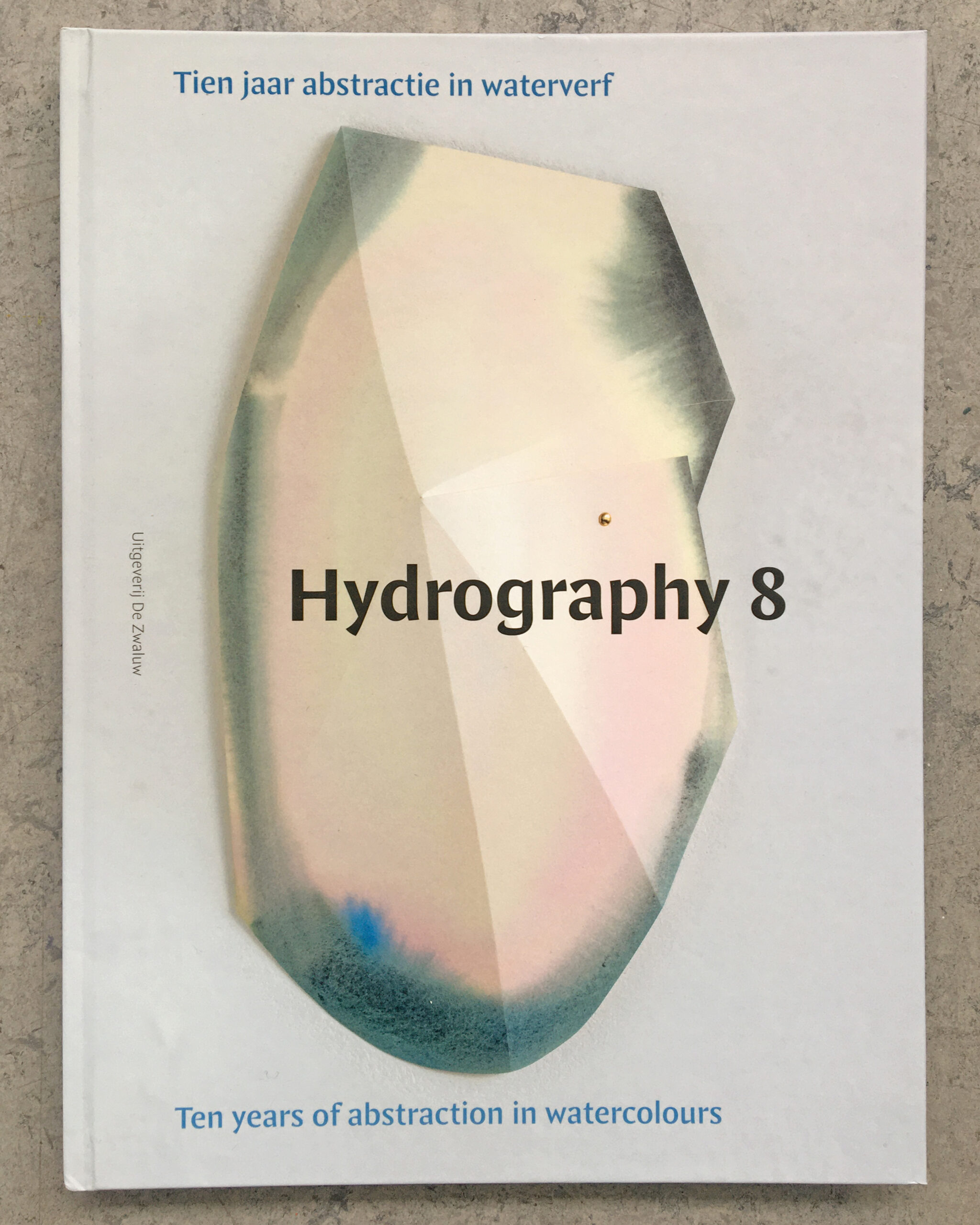 Hydrography 8 Tien jaar abstractie in waterverf, uitgeverij De Zwaluw